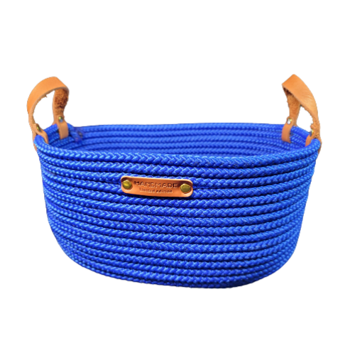 Storage Rope Basket with Handles for Organizing