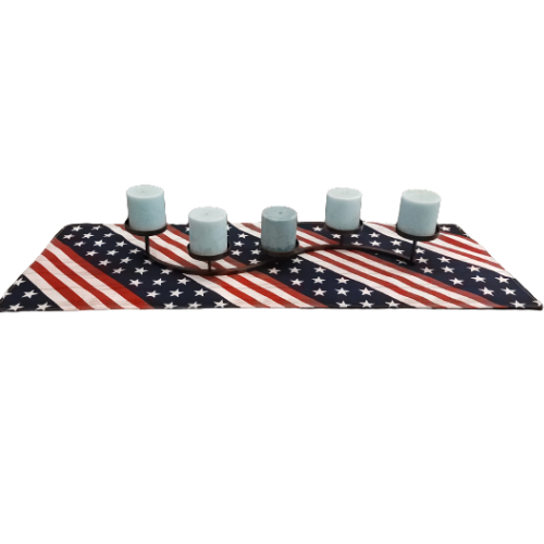 American Flag Table Runner